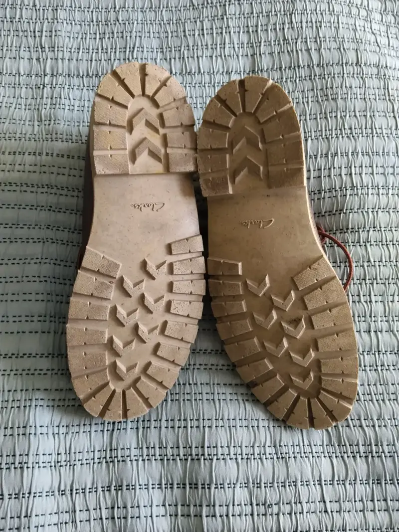 Botines de cuero marrón para hombre talla 47 - 3