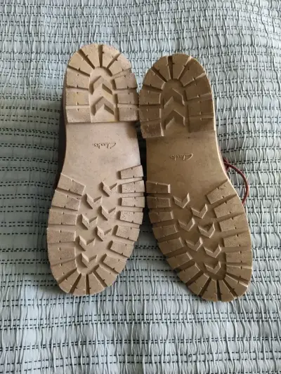 Botines de cuero marrón para hombre talla 47 - miniatura 3