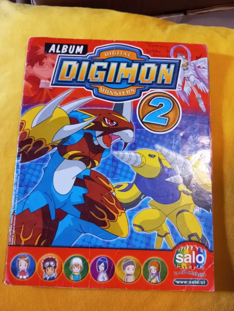 Álbum Digimon Monsters 2 Salo (2001) Original de É - 1
