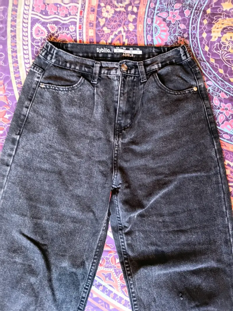Jeans negros Sybilla Adele para mujer - 1