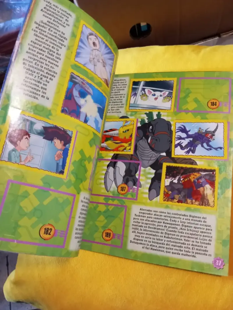 Álbum Digimon Monsters 2 Salo (2001) Original de É - 2