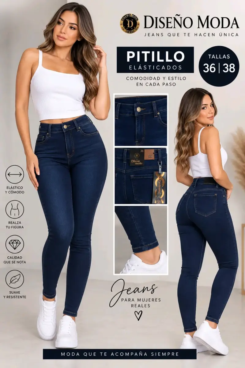Jeans cargo estilo Fashion Nova talla 38 - 4