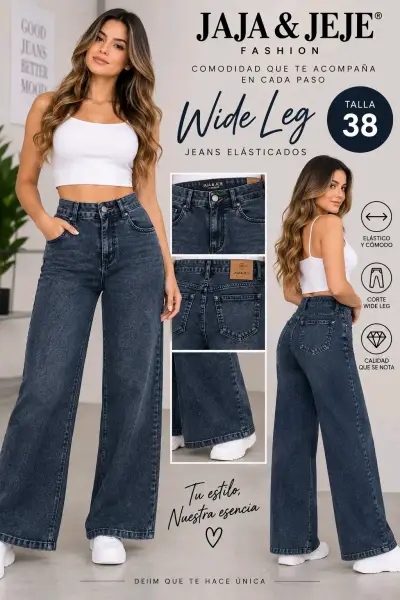 Jeans cargo estilo Fashion Nova talla 38 - miniatura 6