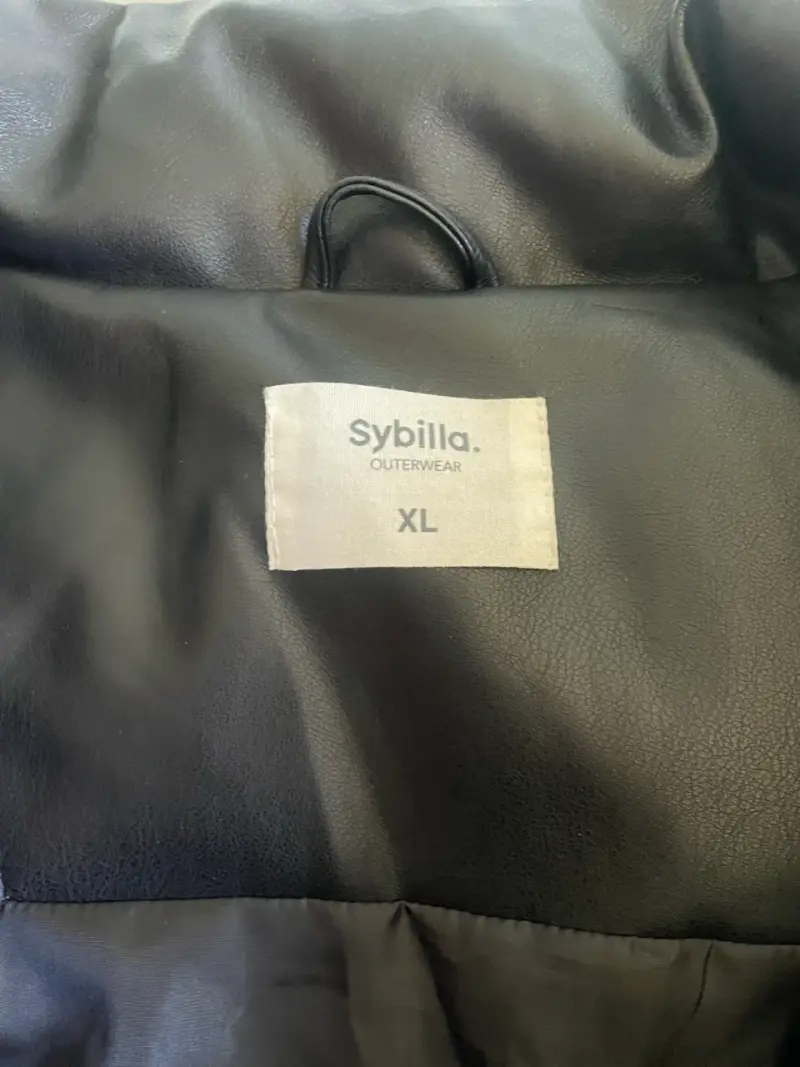 Parcka acolchado negro Sybilla XL - 2