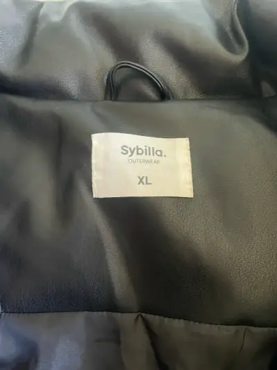 Parcka acolchado negro Sybilla XL - miniatura 2