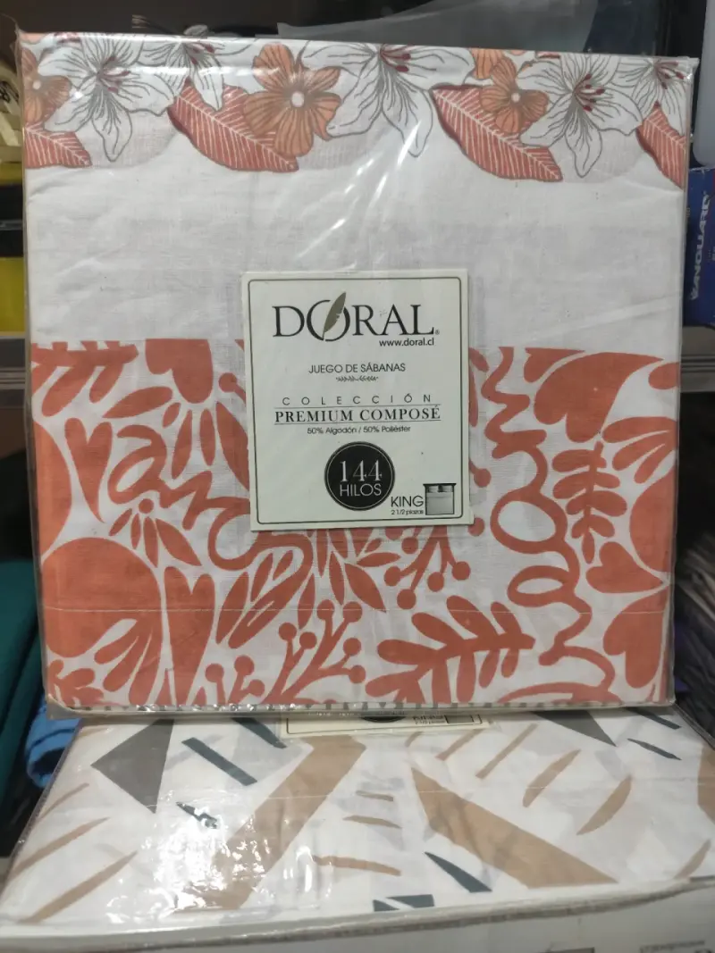 Juego de sábanas Doral Premium Composé King - 1