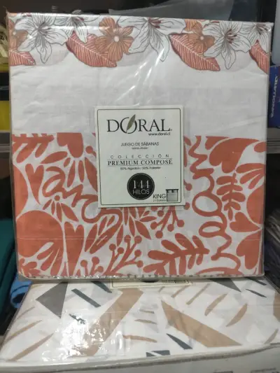 Juego de sábanas Doral Premium Composé King - miniatura 1