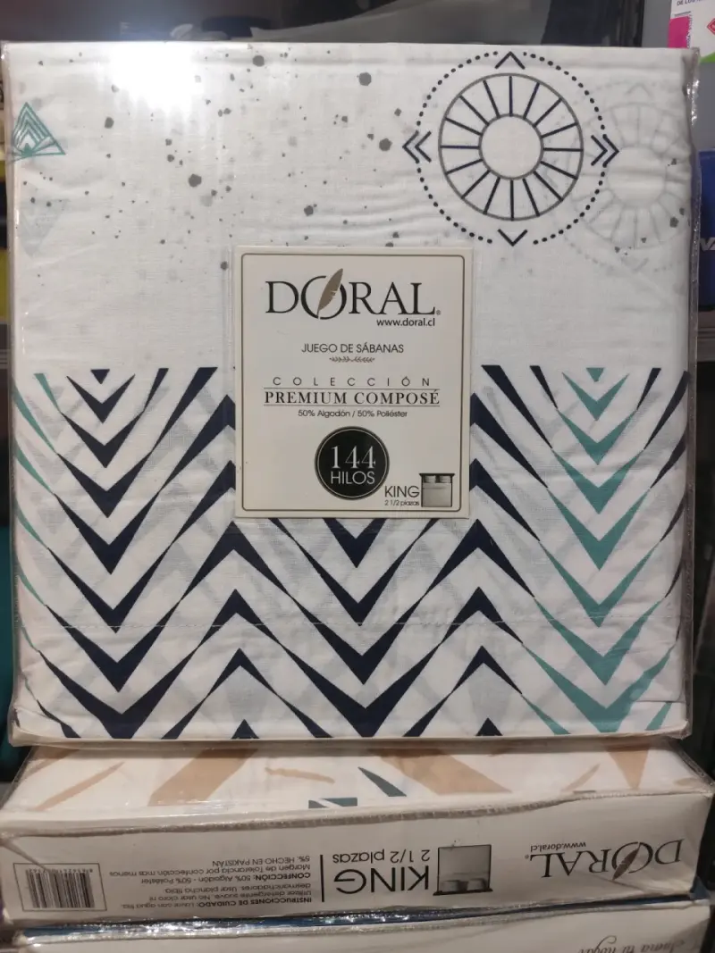 Juego de sábanas Doral Premium Composé King - 3