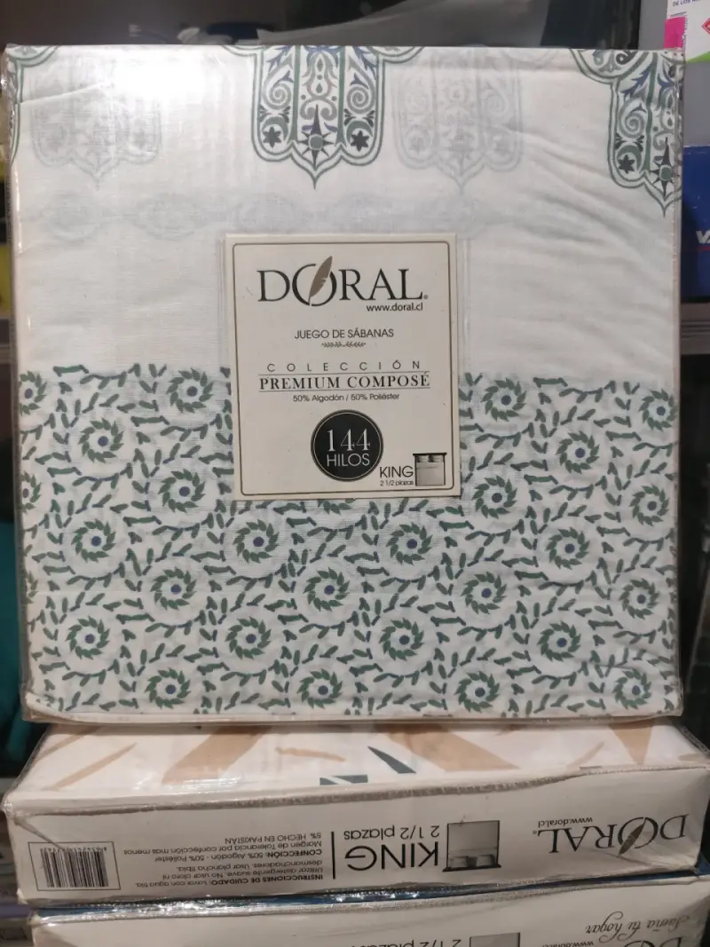 Juego de sábanas Doral Premium Composé King - 5