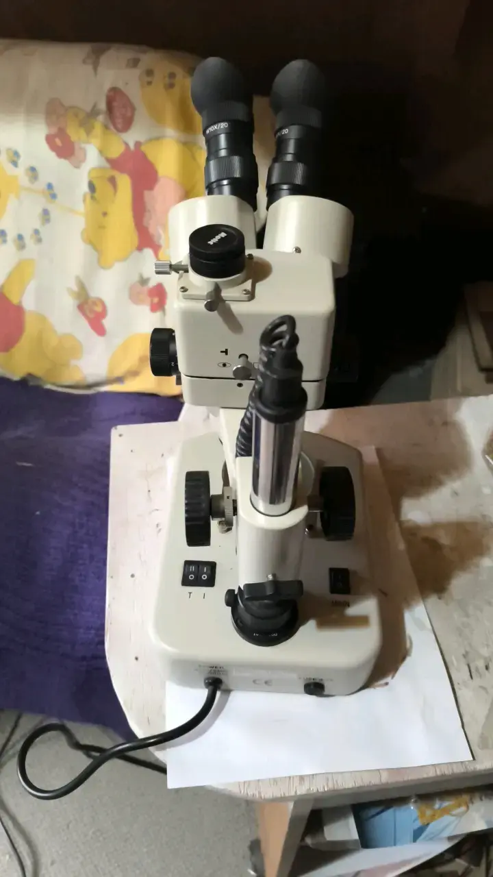 Microscopio binocular con iluminación ajustable - 2