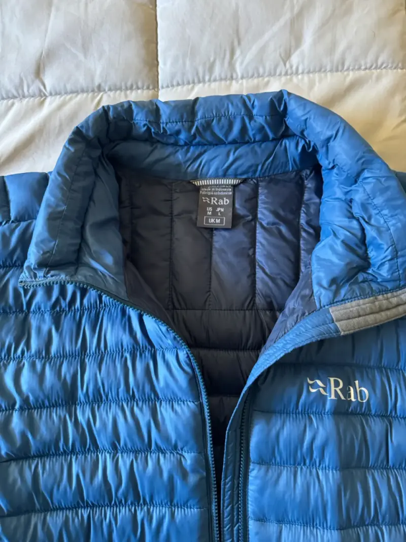 Chaqueta microlight Rab hombre, celeste - 3