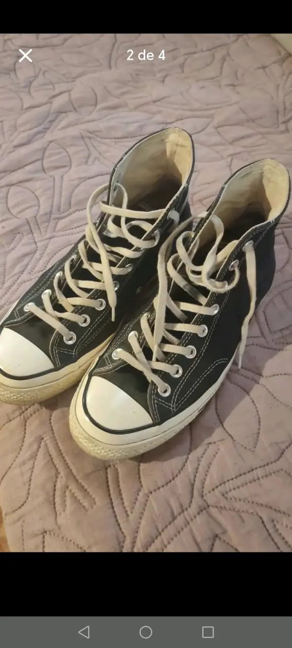 Zapatillas Converse Chuck Taylor negras clásicas - 3