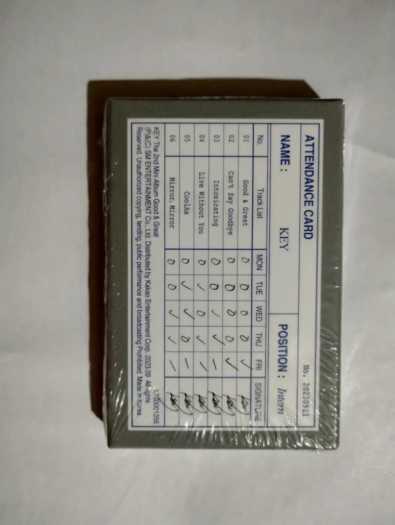 Álbum Mini Good & Great de Key QR ver. - 2