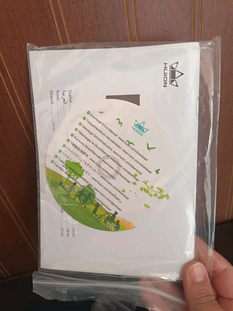 Tableta gráfica Huion con lápiz USB - 5
