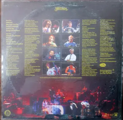 Vinilo Santana Freedom LP clásico - miniatura 2