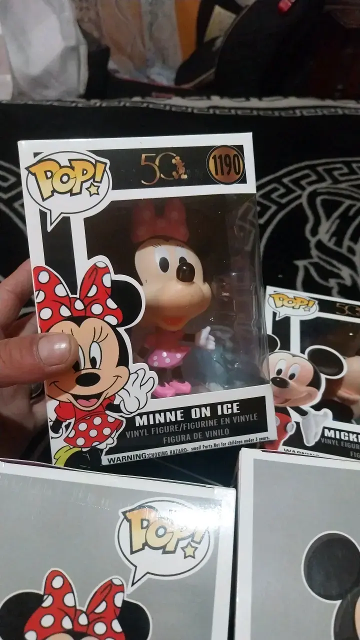 Figuras Funko Pop Minnie y Mickey Mouse Edición 50 Aniversario - 2