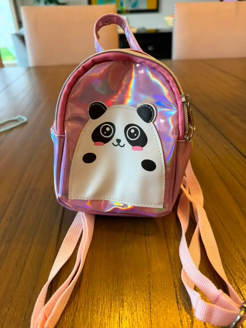 Mochila mini infantil con diseño de panda - 2