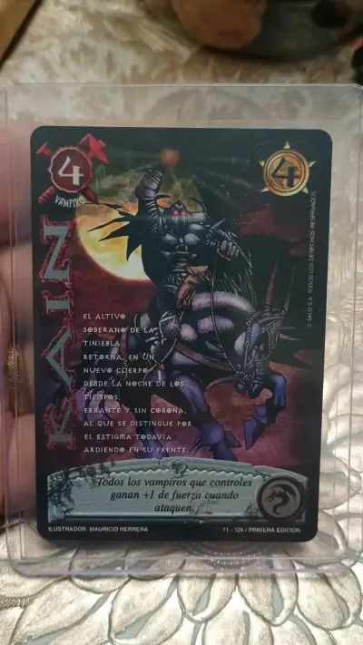 Carta Kain Mitos y Leyendas Primera Edición - miniatura 1