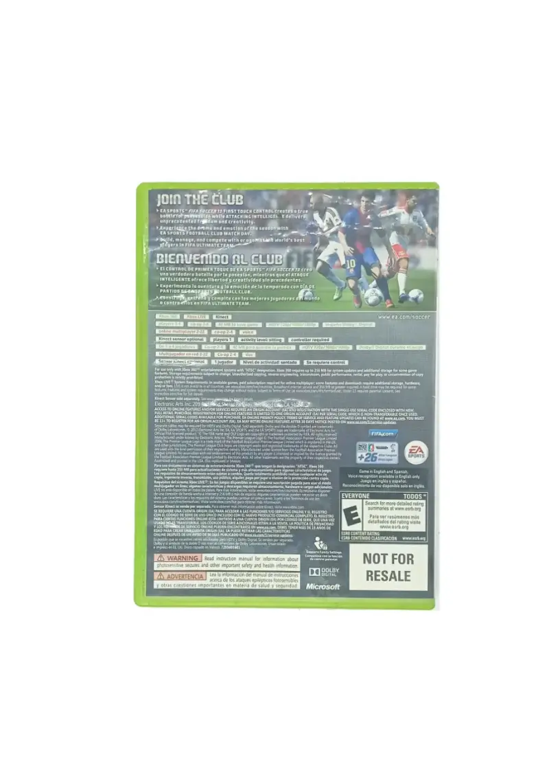 Juego FIFA Soccer 13 para Xbox 360 - 2