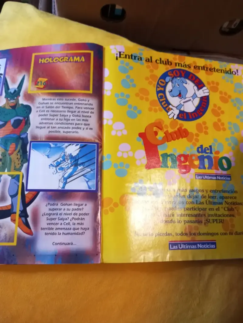 Álbum Dragon Ball Z 3 Salo de Época – Buen Estado - 2