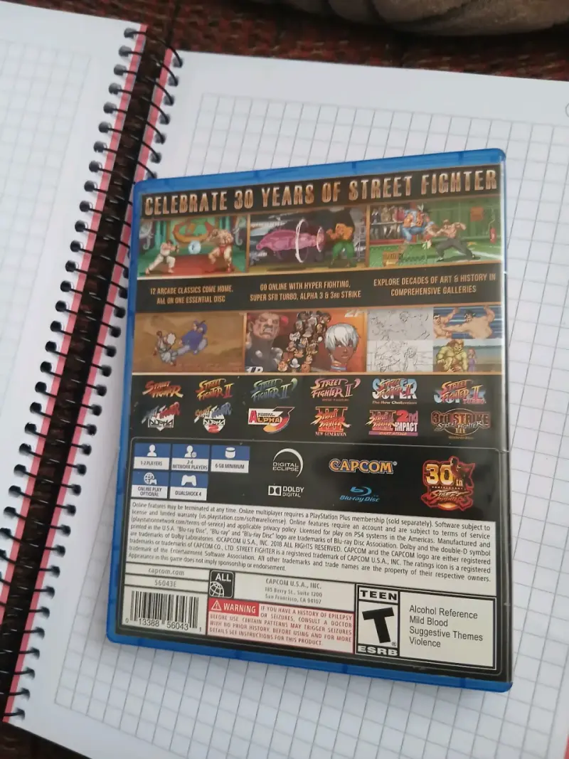 Juego PS4 Street Fighter 30th Anniversary - 2