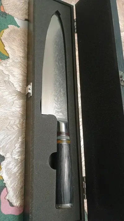 Cuchillo de Cocina marca WAYU Steel Damascus - miniatura 2