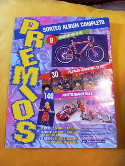 Pack Álbum Dragon Ball Z Salo de Época – 40% y 80% - miniatura 2