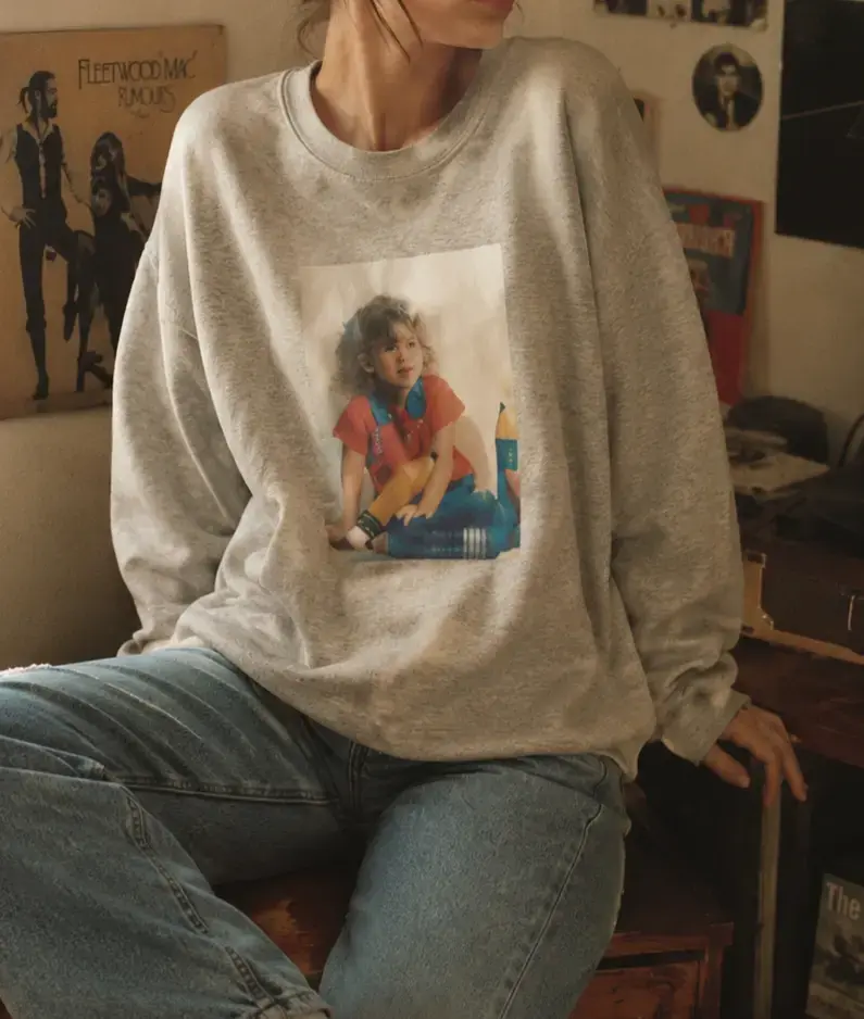 Polerón con estampado retro - 1
