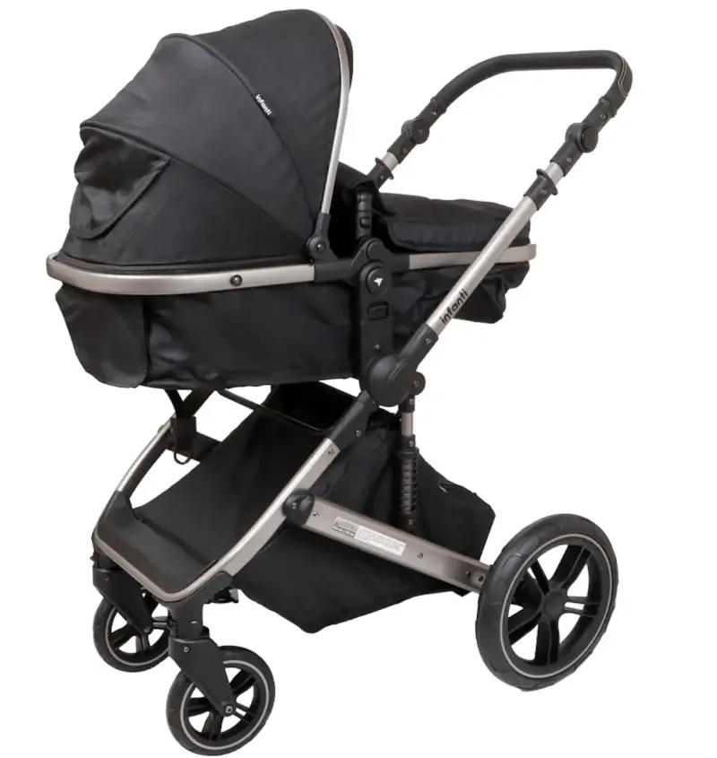 Coche de bebé Infanti 6g con moisés, silla de auto - 4