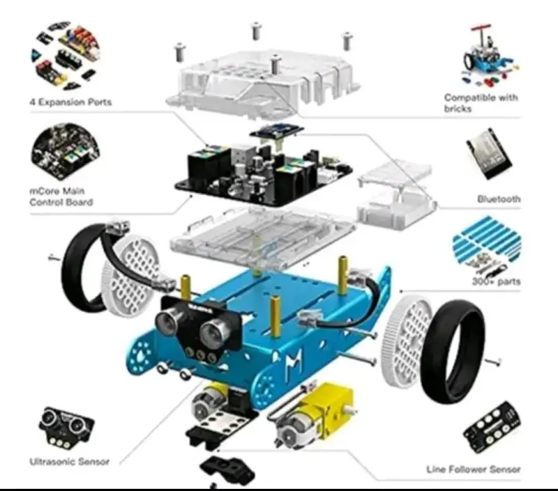 Robot educativo mBot con Bluetooth y sensores - 3
