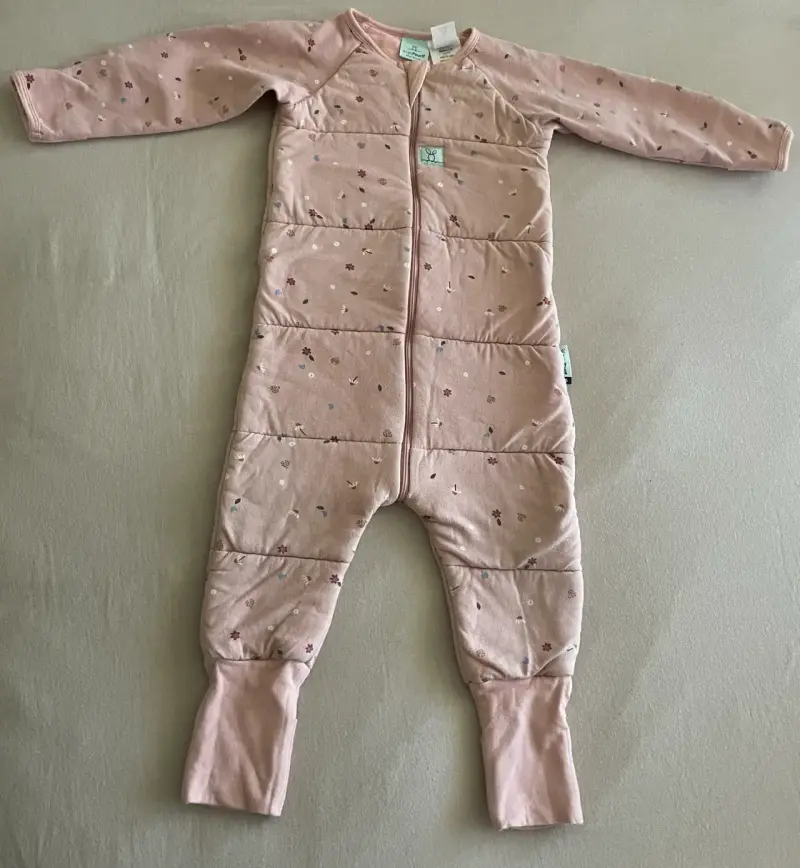 Saco de dormir ergopouch rosa para bebé - 4