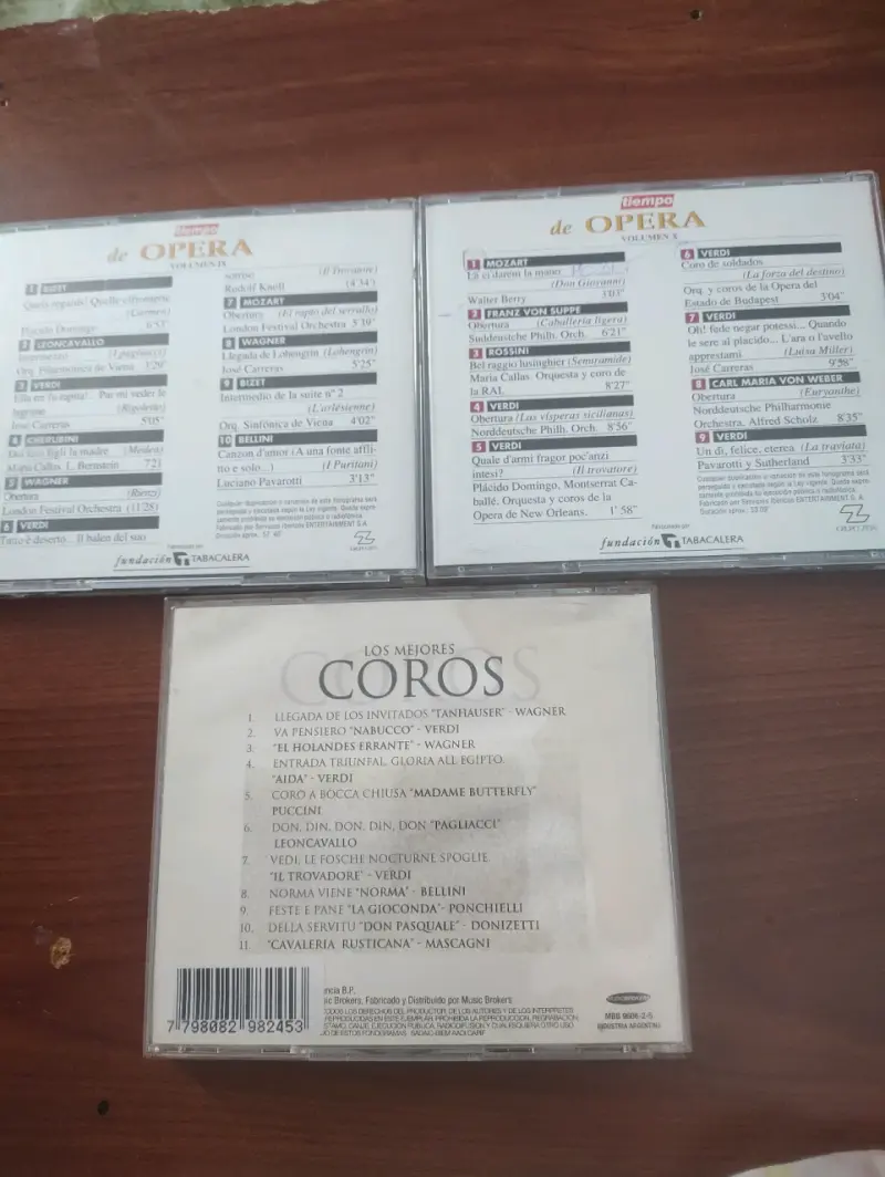 Colección de CDs de Ópera y Coros Clásicos - 2