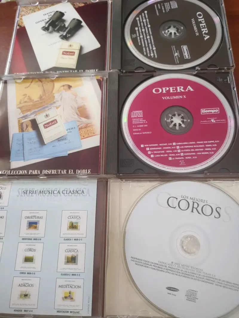 Colección de CDs de Ópera y Coros Clásicos - 3