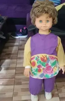 Muñeca Retro Rosalba (Camina yse alarga el Pelo - miniatura 3