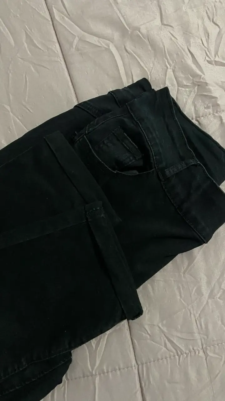 Jeans negros para mujer talla XXL - 4
