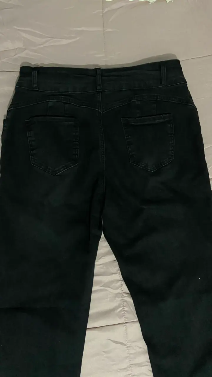 Jeans negros para mujer talla XXL - 5