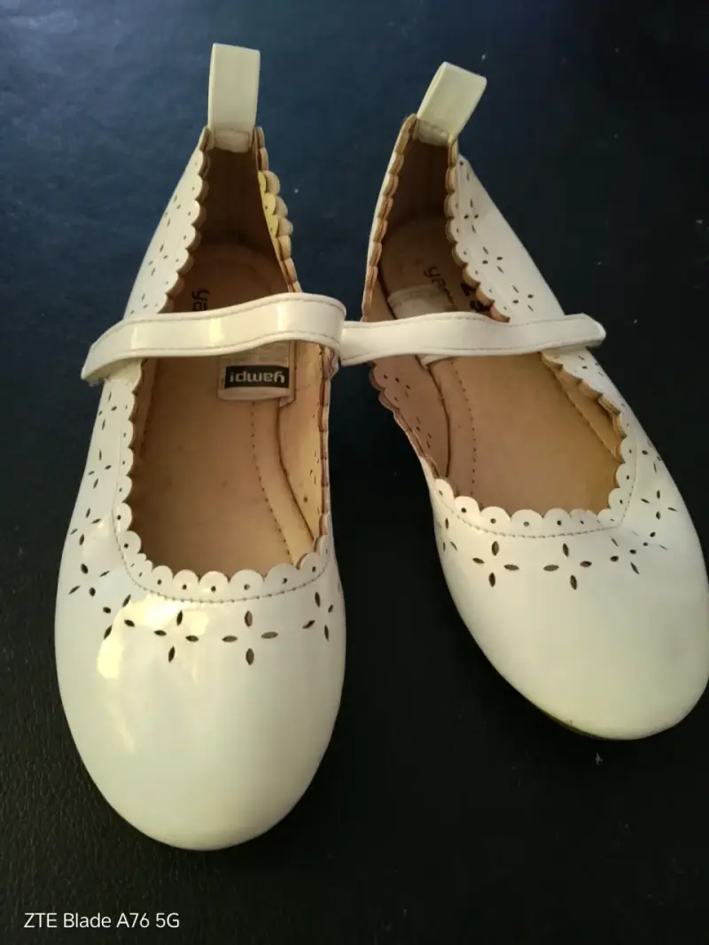 Zapatos de niña, Yamp, blancos - 2