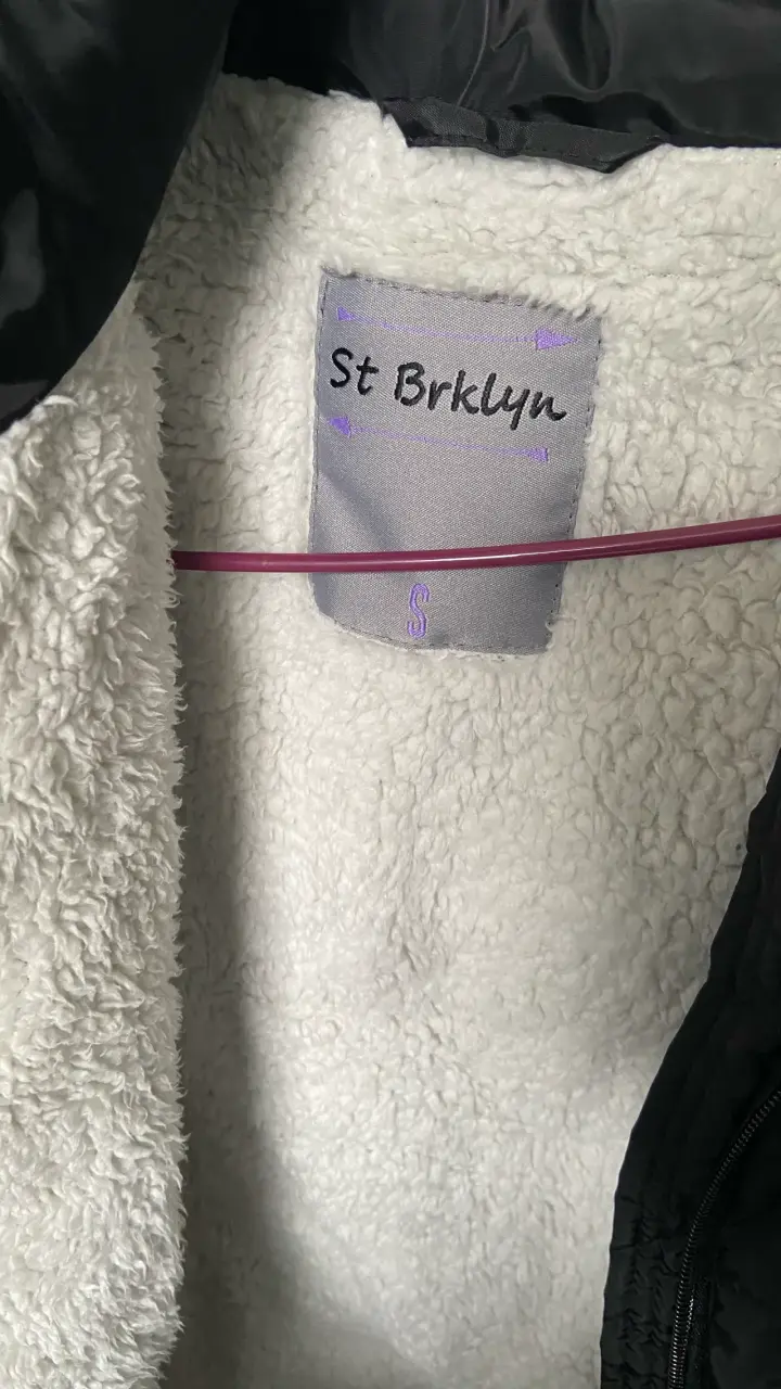 Chaqueta negra con forro polar St Brklyn - 2
