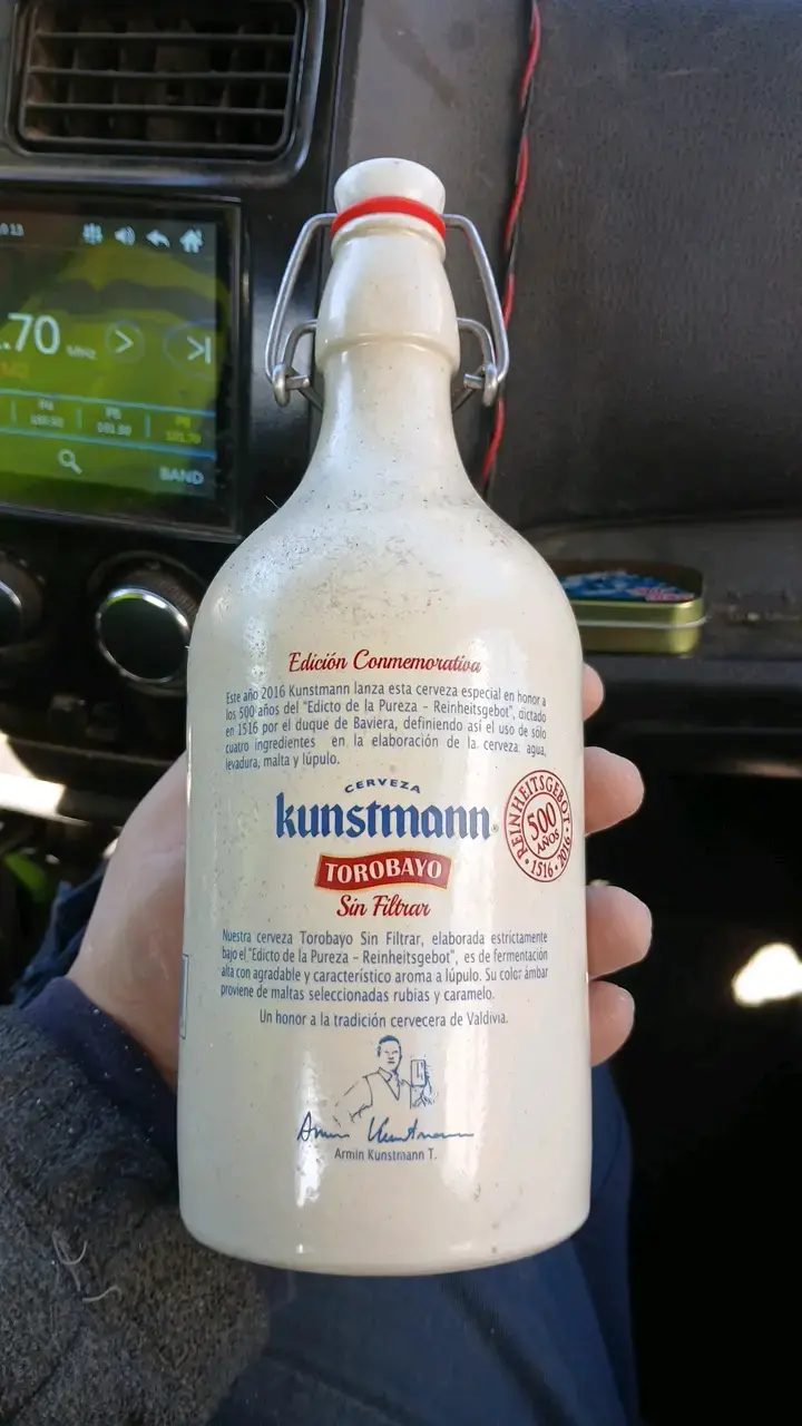 Botella kunstman edición especial 500 Años - 2