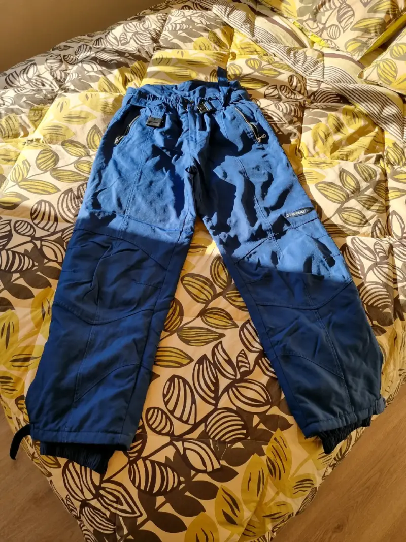Pantalones de nieve azules unisex - 1