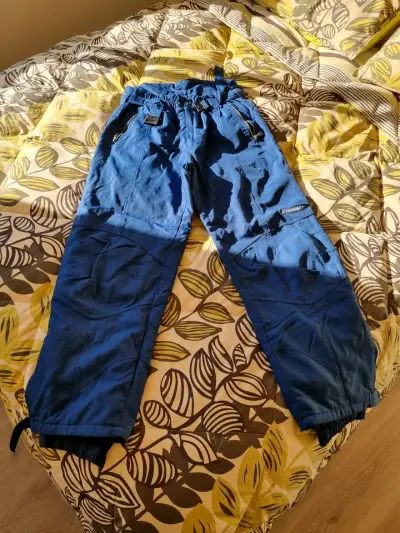 Pantalones de nieve azules unisex - miniatura 1