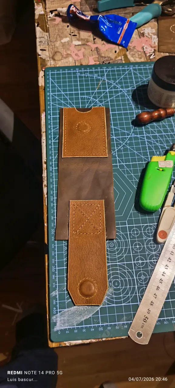 Fabricación de billeteras de cuero - 2
