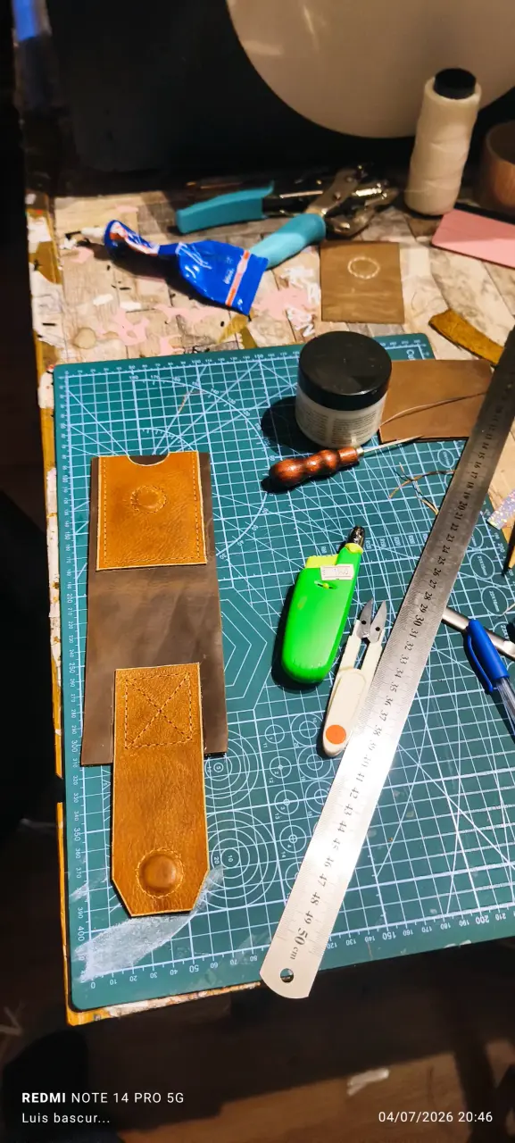 Fabricación de billeteras de cuero - 3