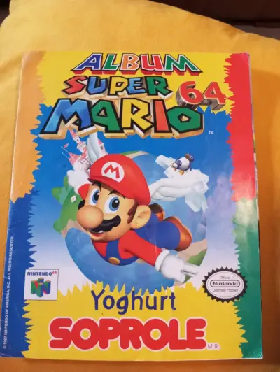 Álbum Super Mario 64 Yoghurt Soprole (1997) - 50% - miniatura 1