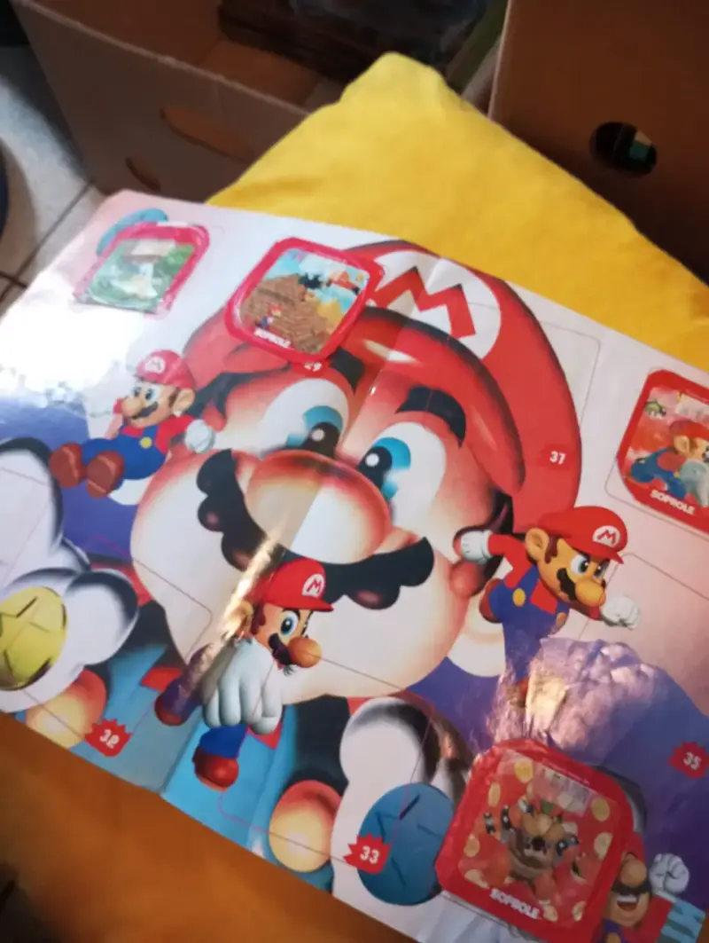 Álbum Super Mario 64 Yoghurt Soprole (1997) - 50% - 2