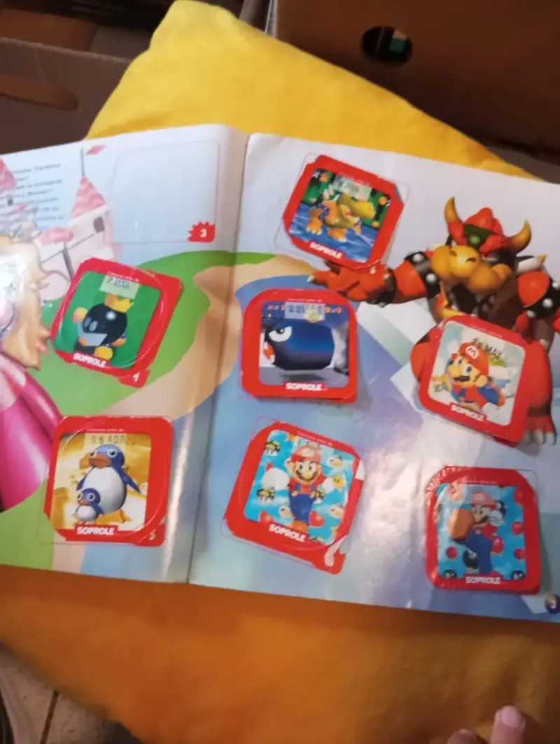 Álbum Super Mario 64 Yoghurt Soprole (1997) - 50% - 3