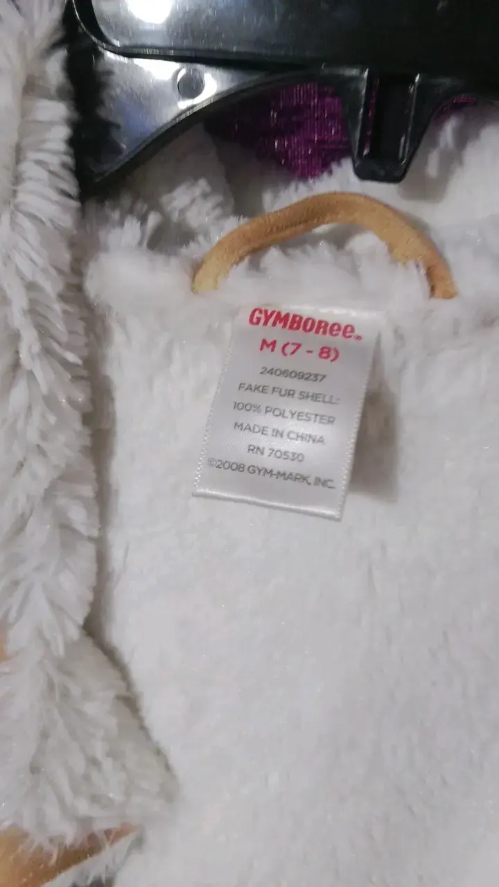 Abrigo de piel sintética para niña Gymboree - 3