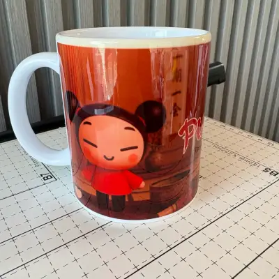 Taza de cerámica Pucca diseño animado - miniatura 1