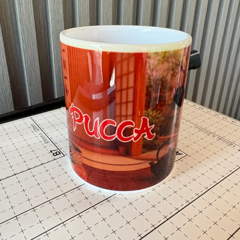 Taza de cerámica Pucca diseño animado - 2