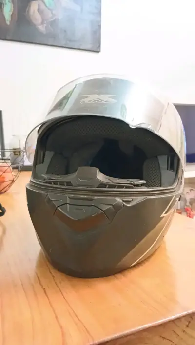 Casco de moto integral X-Lite gris - miniatura 1